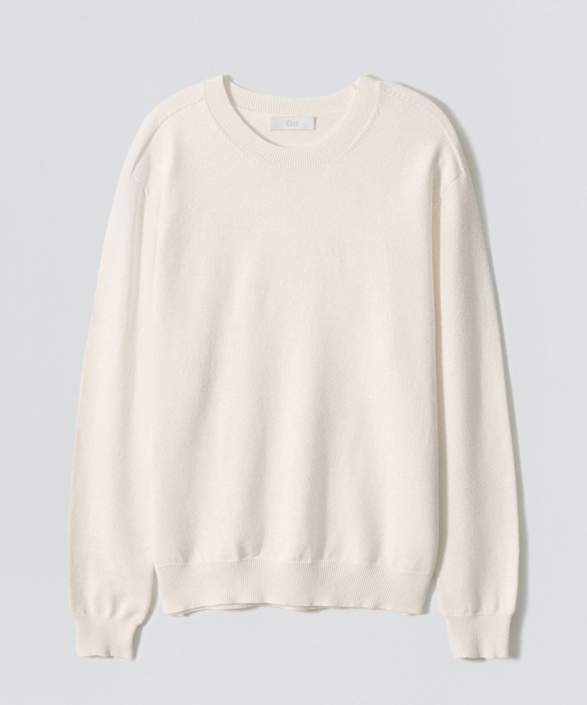 이지오(EZIO) Seamless Round Knit_Ivory