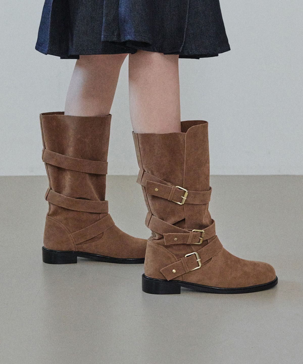 에이티티(ATT) Wild Strap Mid Boots (att1010)