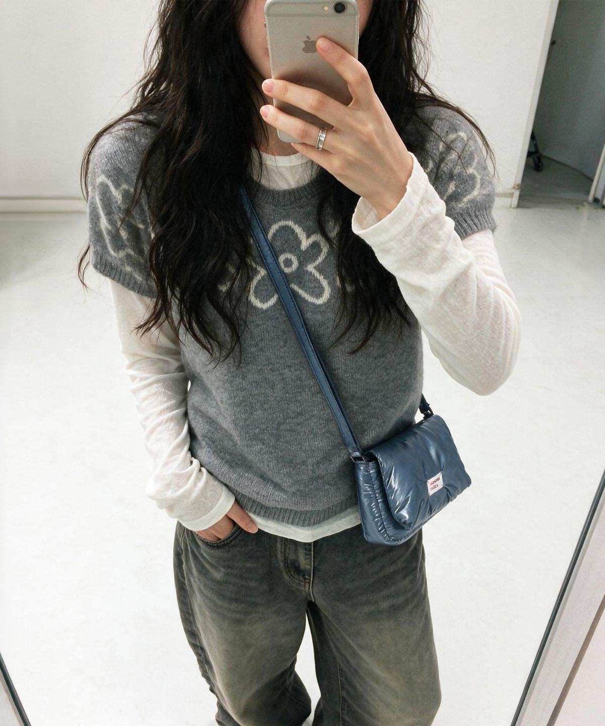 마스마룰즈(MASMARULEZ) mini ver. Plumpy daily cross bag_Glossy 3 Colors