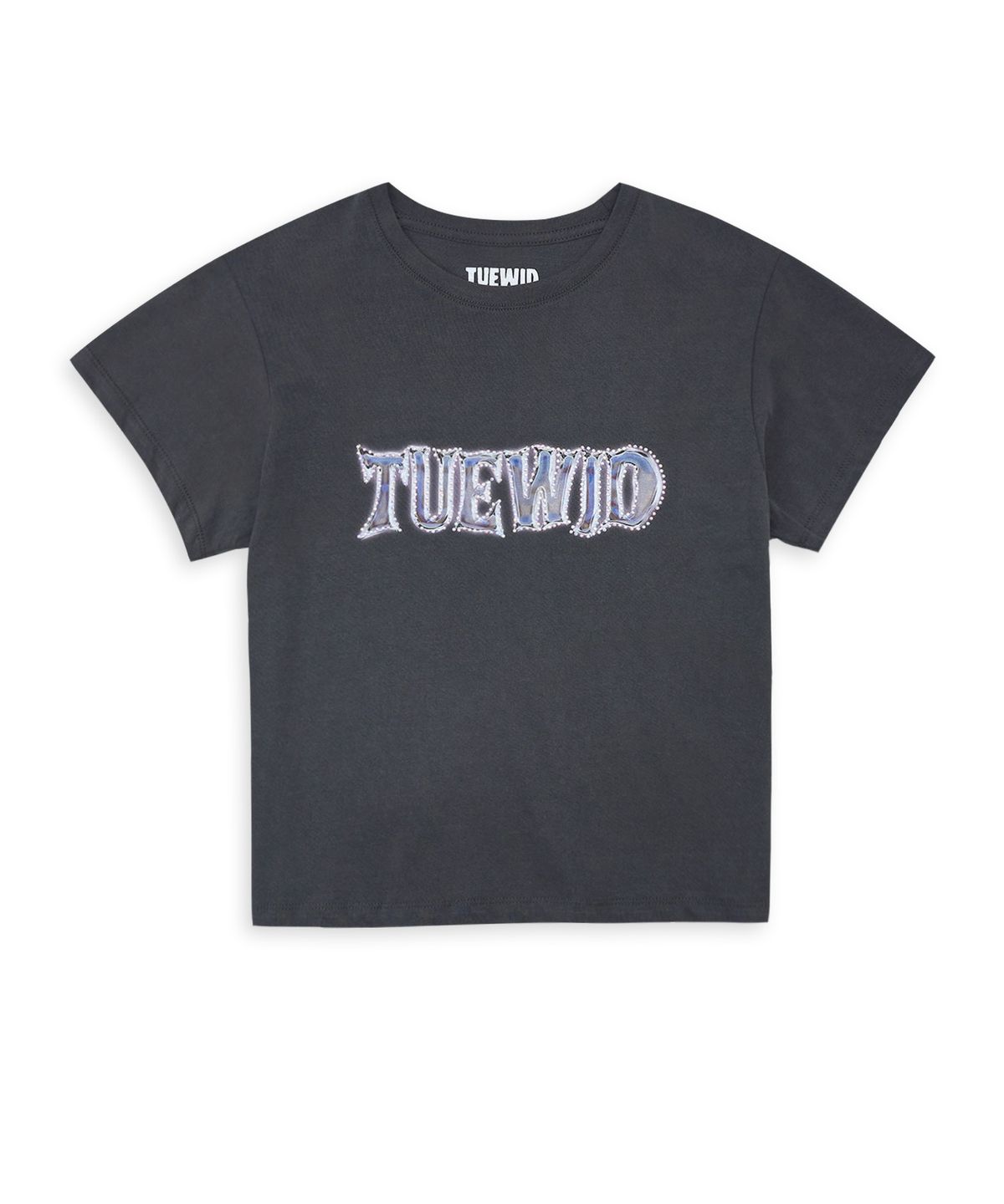 투위드(TUEWID) linestone logo tee Smoke