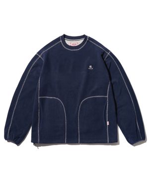 AECA EVERLIGHT FLEECE STRING SWEAT-NAVY