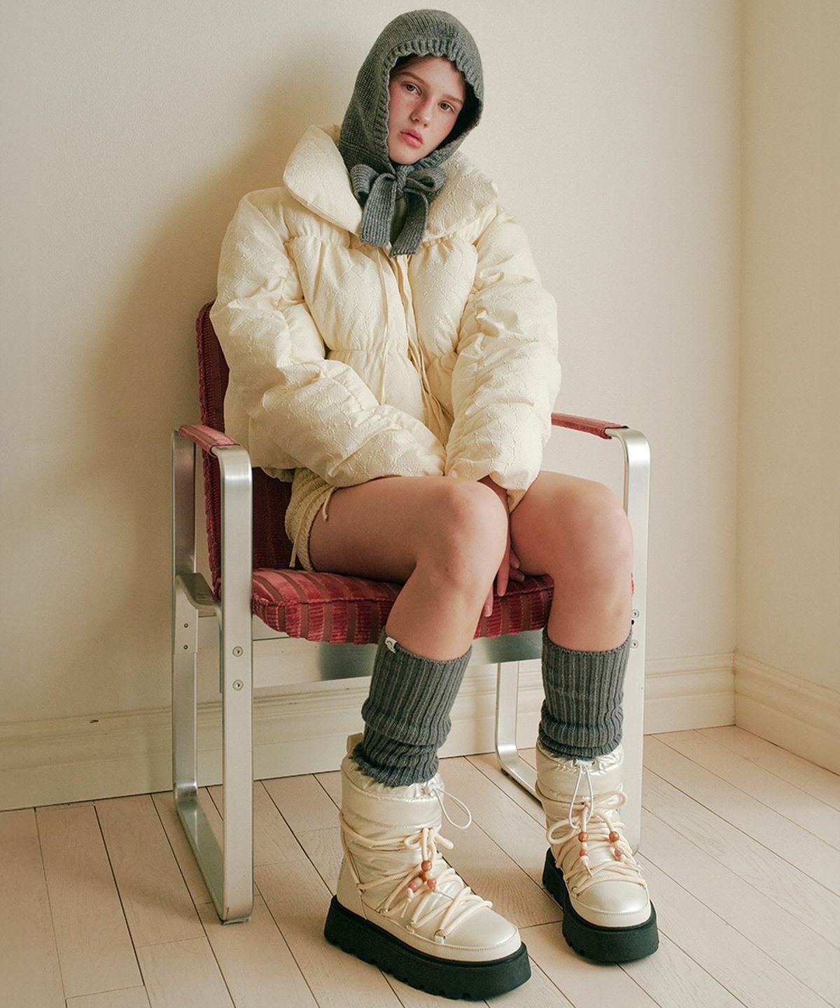 마크모크(MAC MOC) Achu 아추 패딩 스트링 방한 부츠_3color