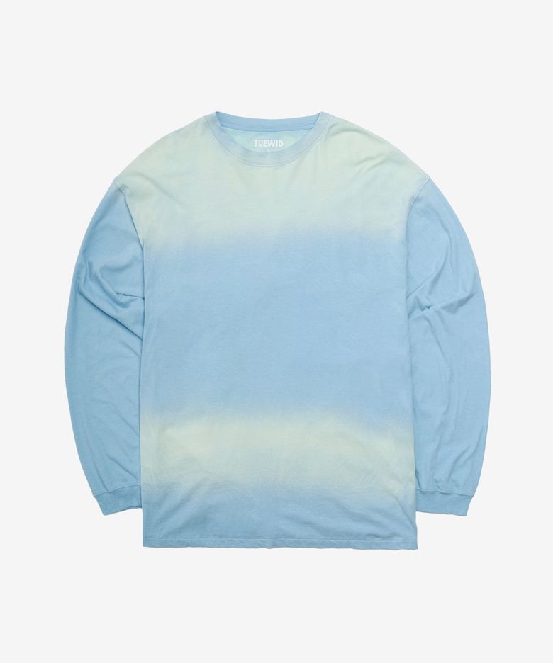 Midnight long sleeve in teal blue