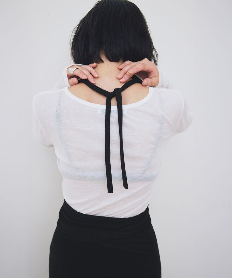 LONG SLEEVE T-SHIRT [WHITE]