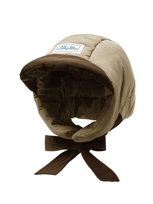 판다 패딩 바라클라바 (브라운 & 베이지)