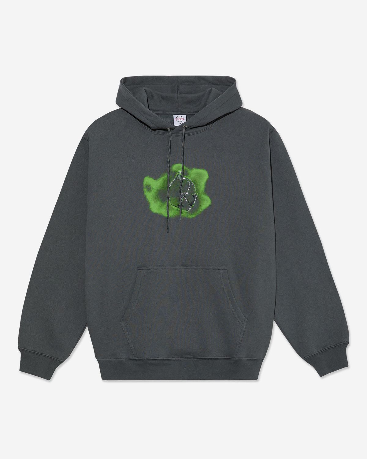폴라(POLAR) METAL LOGO DAVE HOODIE [GRAPHITE]