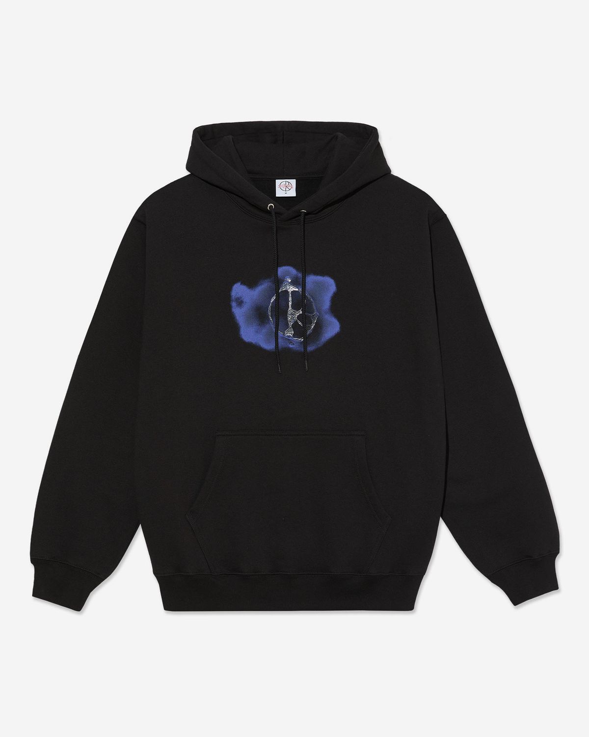 폴라(POLAR) METAL LOGO DAVE HOODIE [BLACK]