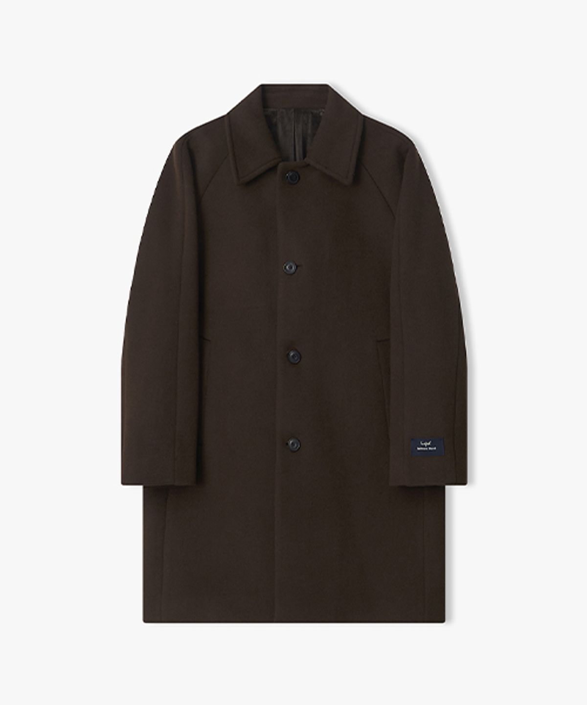 리버클래시(LIBERCLASSY) [25FW] LLW21642 브라운 캐시미어블랜드 비즈니스 맥코트