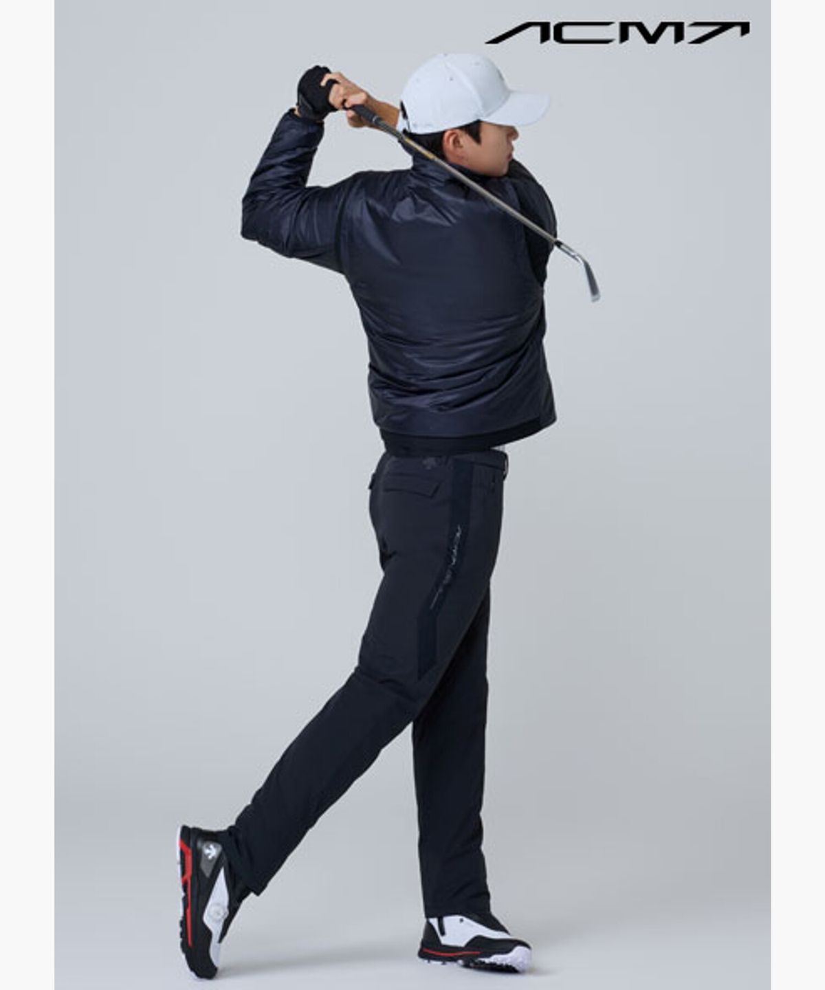 데상트 골프(DESCENTE GOLF) 아크먼트(ACMT) 남성 하이브리드 패딩 스트레이트 팬츠   DQ42MFPTO2