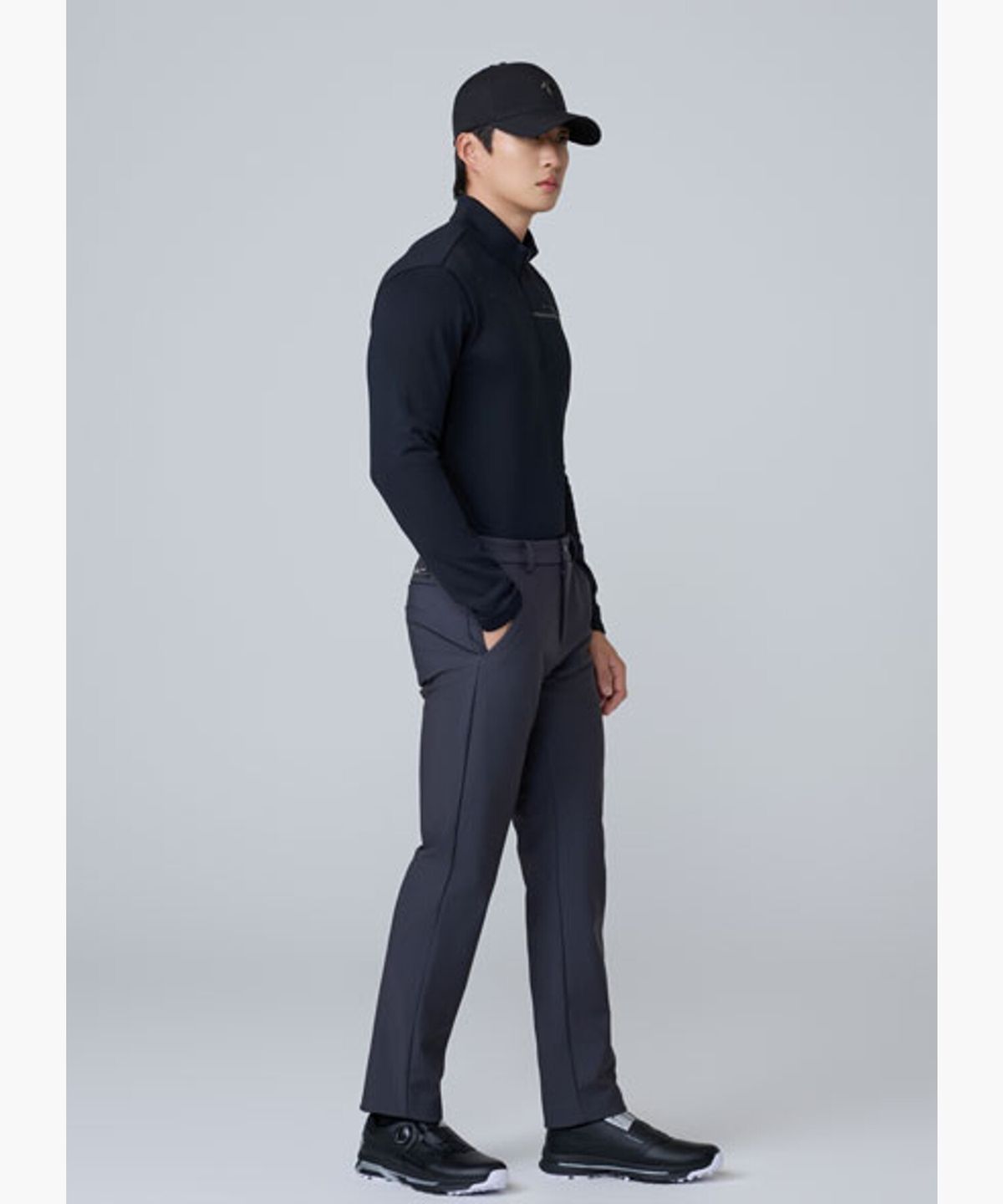 데상트 골프(DESCENTE GOLF) 남성 본딩 슬림핏 팬츠  DQ42MFPTO7