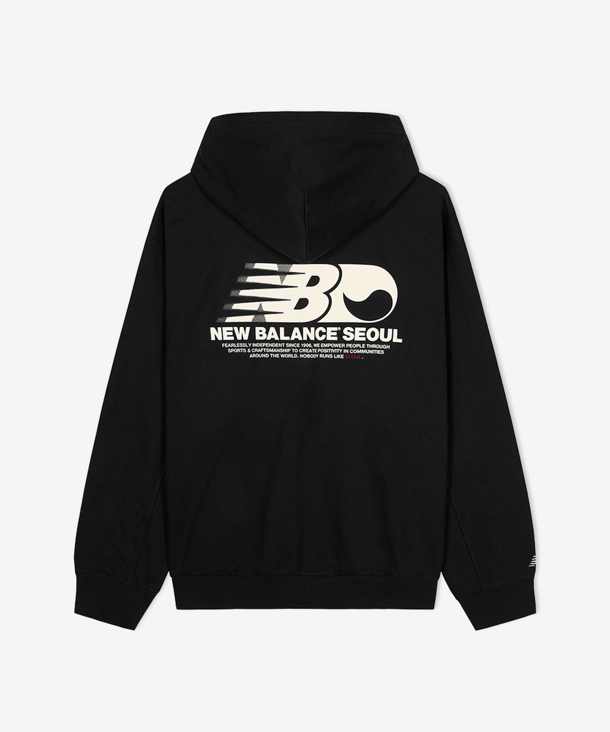 뉴발란스(NEW BALANCE) NBMDF4A023 / UNI NB 서울 익스클루시브 후드집업 (BLACK)