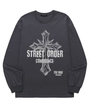 STREET ORDER 롱슬리브 (VLS0212) 차콜