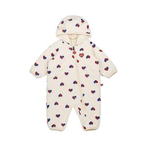 베이비레드블루하트퀼티드 후드푸퍼점프수트 BB5WBS27CM