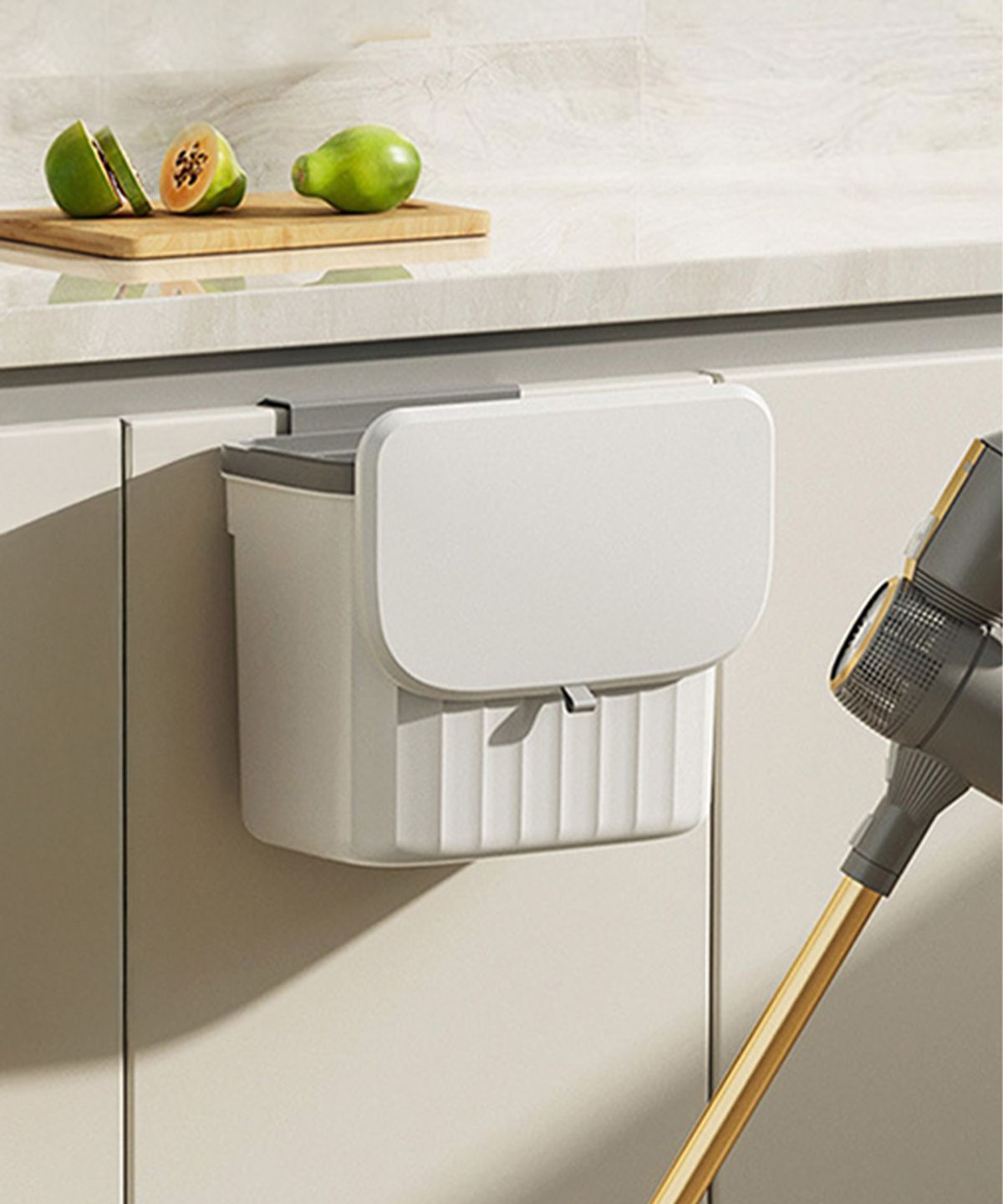 살림의 기술(SALRIMGISUL) 걸이형 2WAY 다용도 휴지통 소형 (8.5L)