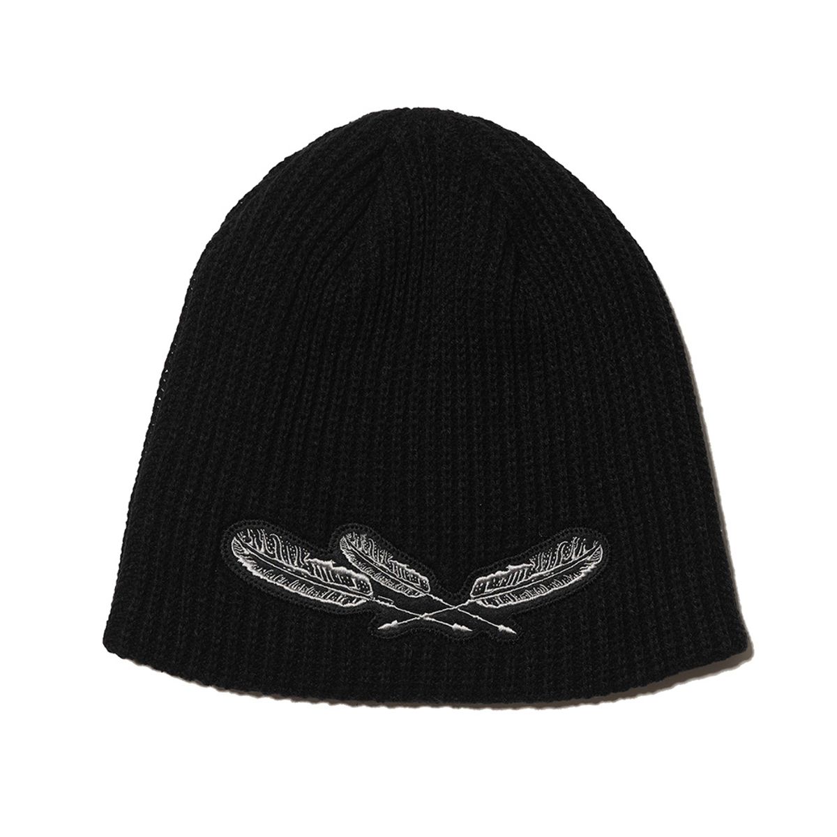 오가프(OGARP) Arrow Applique Beanie Black