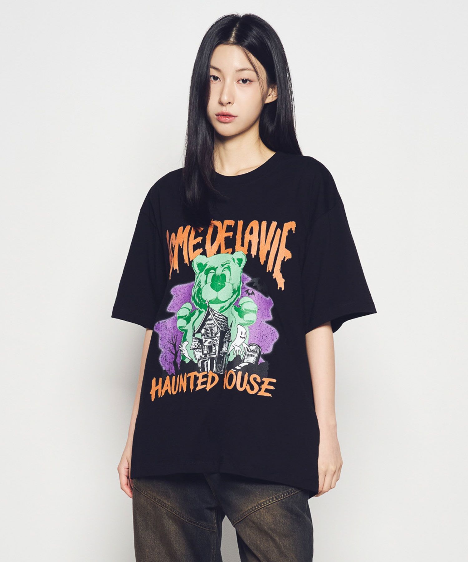 Motionless in white ハロウィン Tシャツ MUSINSA公式 | acmé de la vie AC BEAR ハロウィン 半袖Tシャツ