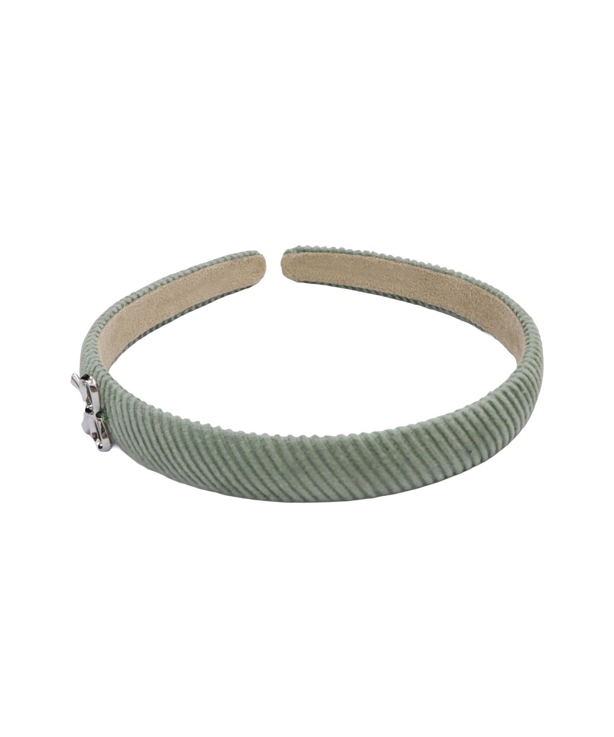 핑크파인애플(PINK PINEAPPLE) CORDUROY RIBBON HAIRBAND_MINT