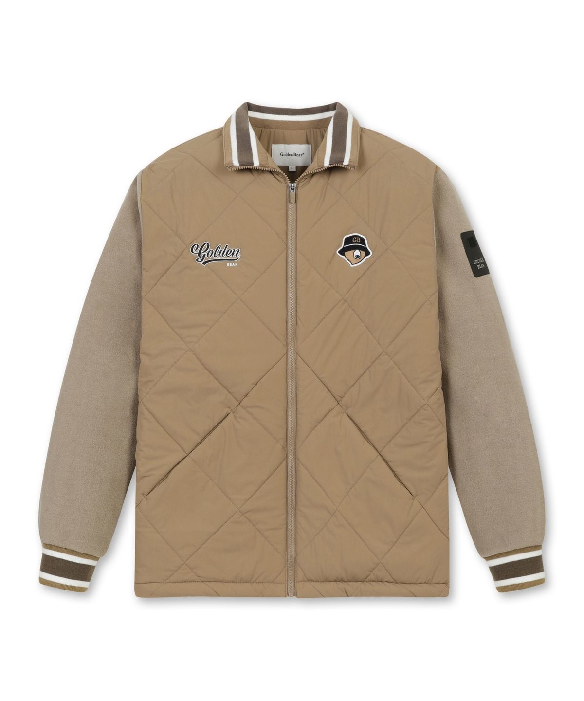 골든베어(GOLDEN BEAR) Quilted Hybrid Jacket G4UAW25821BEX