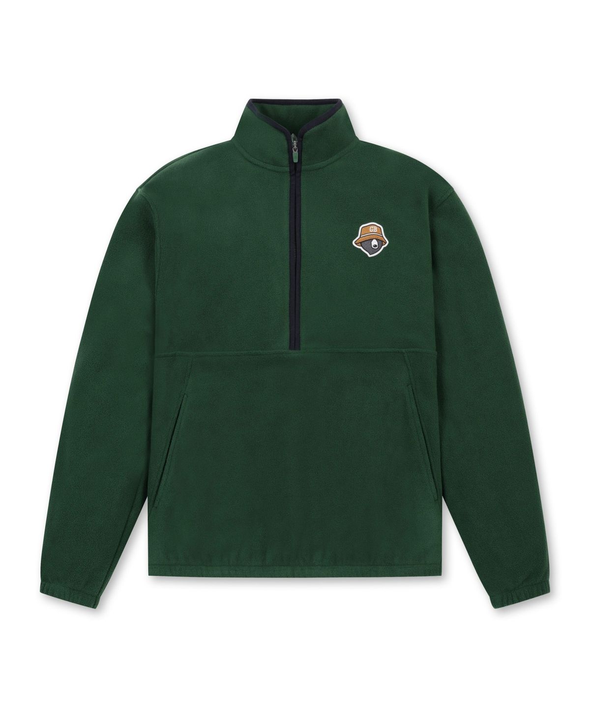 골든베어(GOLDEN BEAR) Soft Touch Half Zip-up T-shirt G4TAW25821GRX