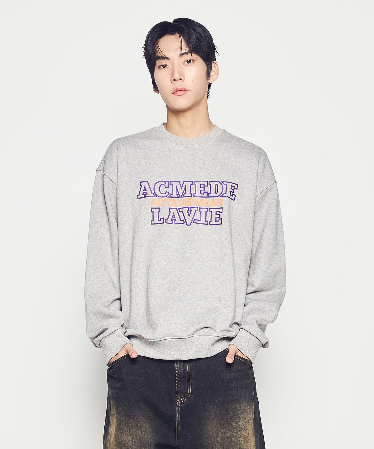 아크메드라비(ACME DE LA VIE) ACTIVE ADLV SWEATSHIRT (3COLOR)