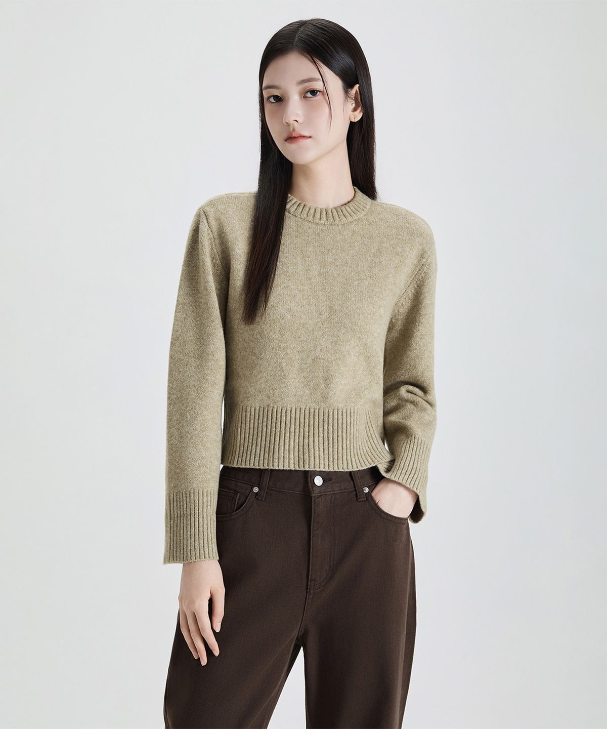 미쏘(MIXXO) 소프트 루즈핏 풀오버_MIWKAFV36T