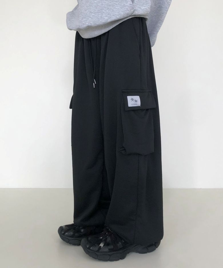 라지오 카고 와이드 스웻 팬츠 (3컬러)
