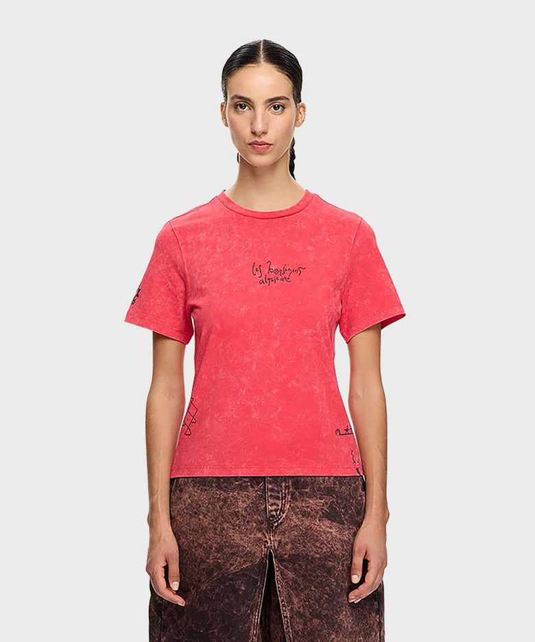 (W) 레귤러 티 015 티 REGULAR TEE 015 RED