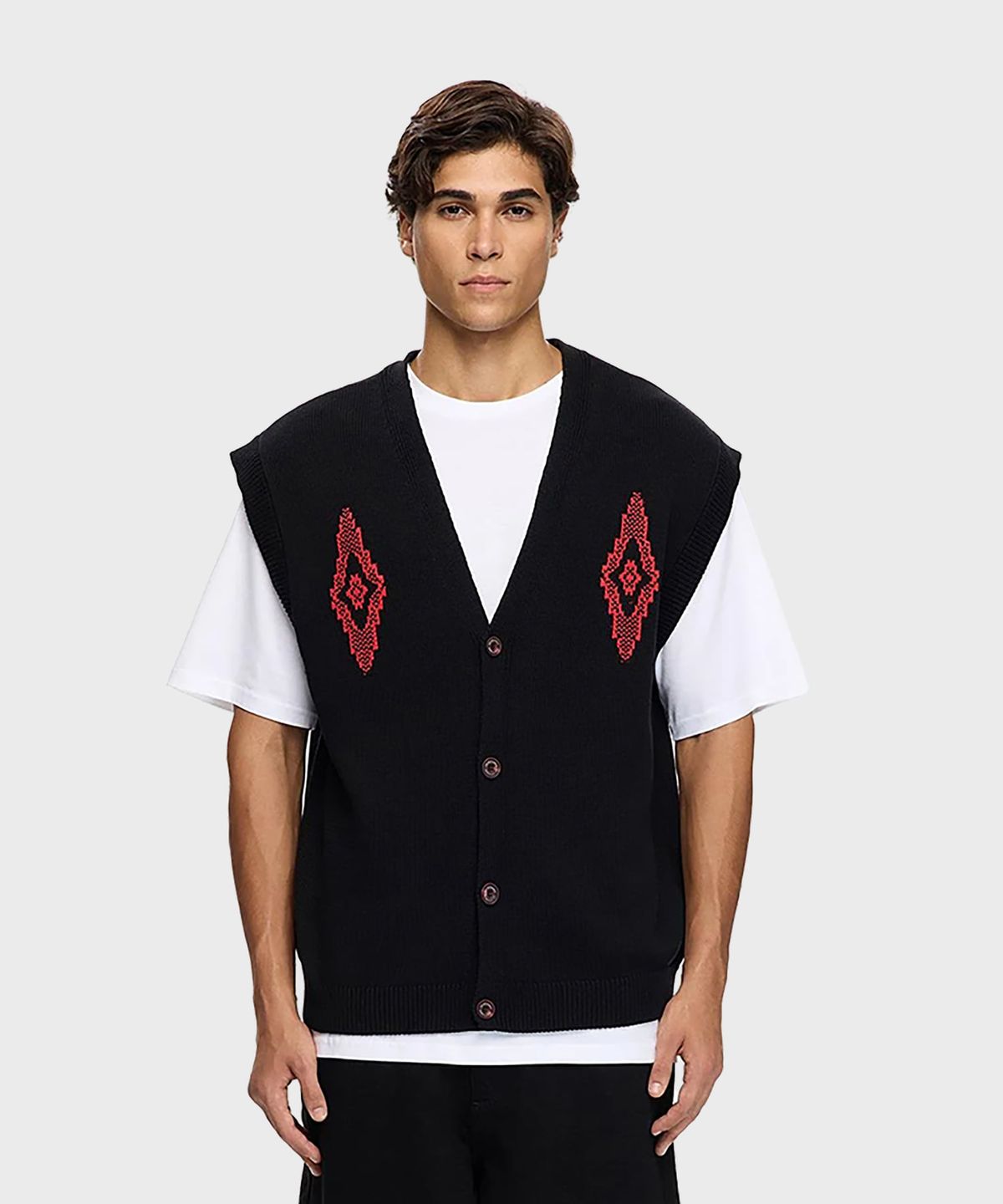 레 벤자민(LES BENJAMINS) (M) 베스트 002 블랙 VESTS 002 BLACK