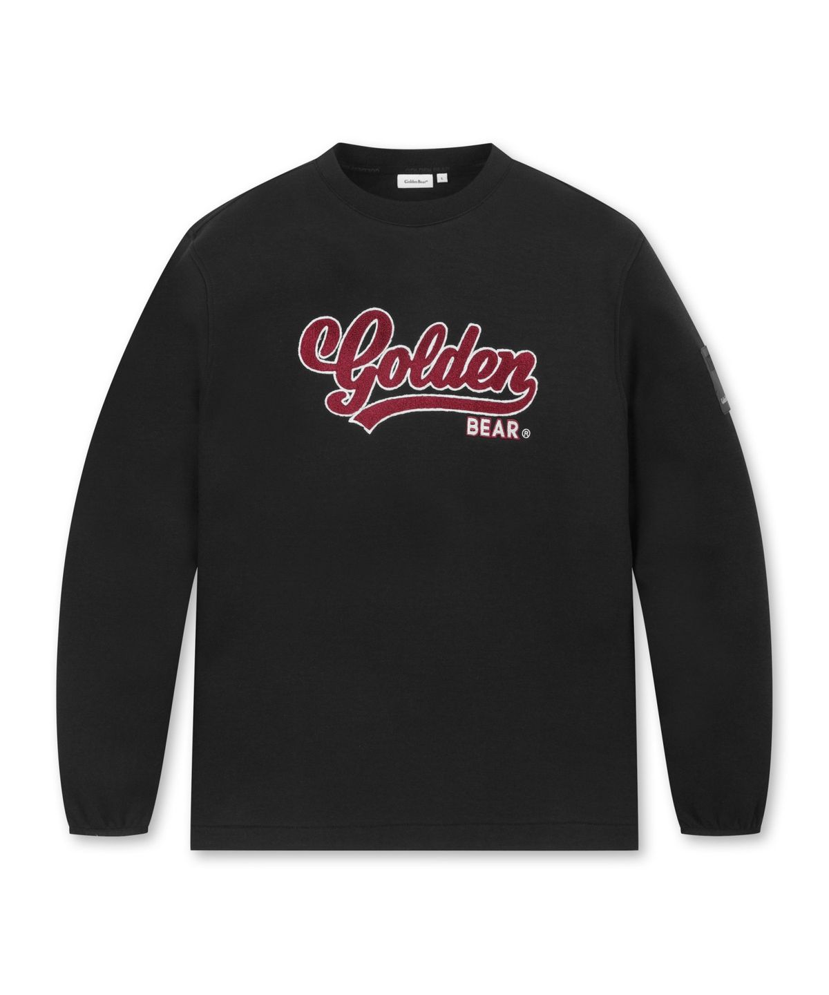골든베어(GOLDEN BEAR) Graphic EMB Crewneck Pullover G4TAW25881BKX