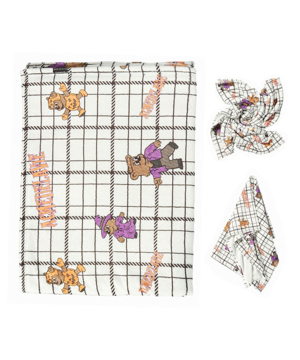 아크메드라비(ACME DE LA VIE) HALLOWEEN LAP BLANKET (2COLOR)