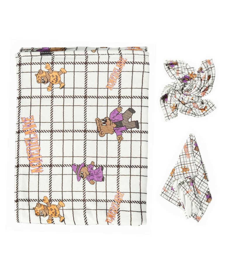HALLOWEEN LAP BLANKET (2COLOR)