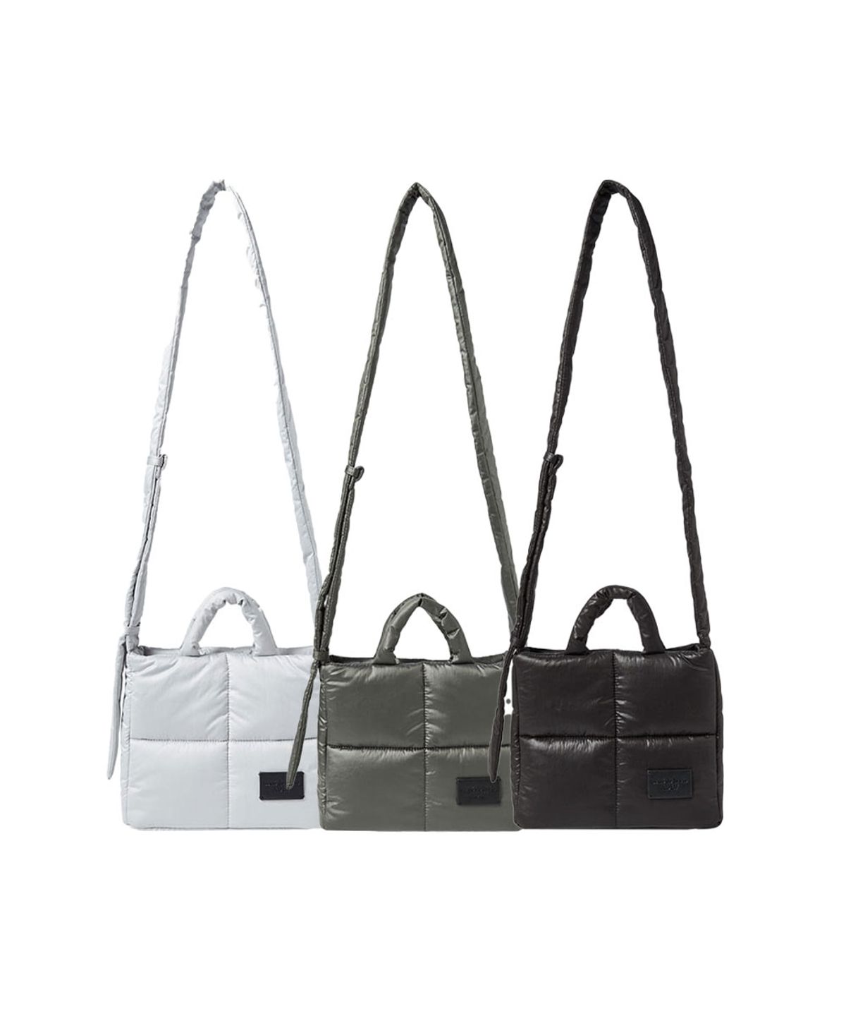 아크메드라비(ACME DE LA VIE) MINI SQUARE PADDED TOTE BAG