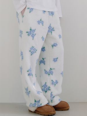플라워 플러피 팬츠 2colors