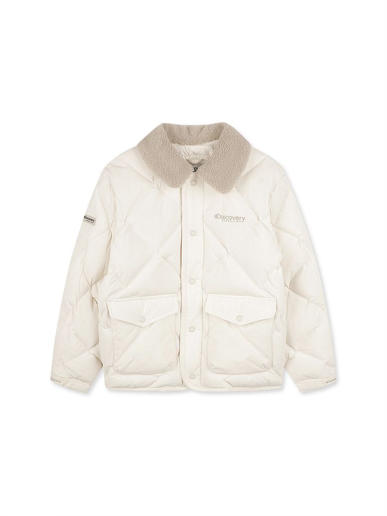 헤이븐 튜브다운 경량패딩 (D/IVORY)