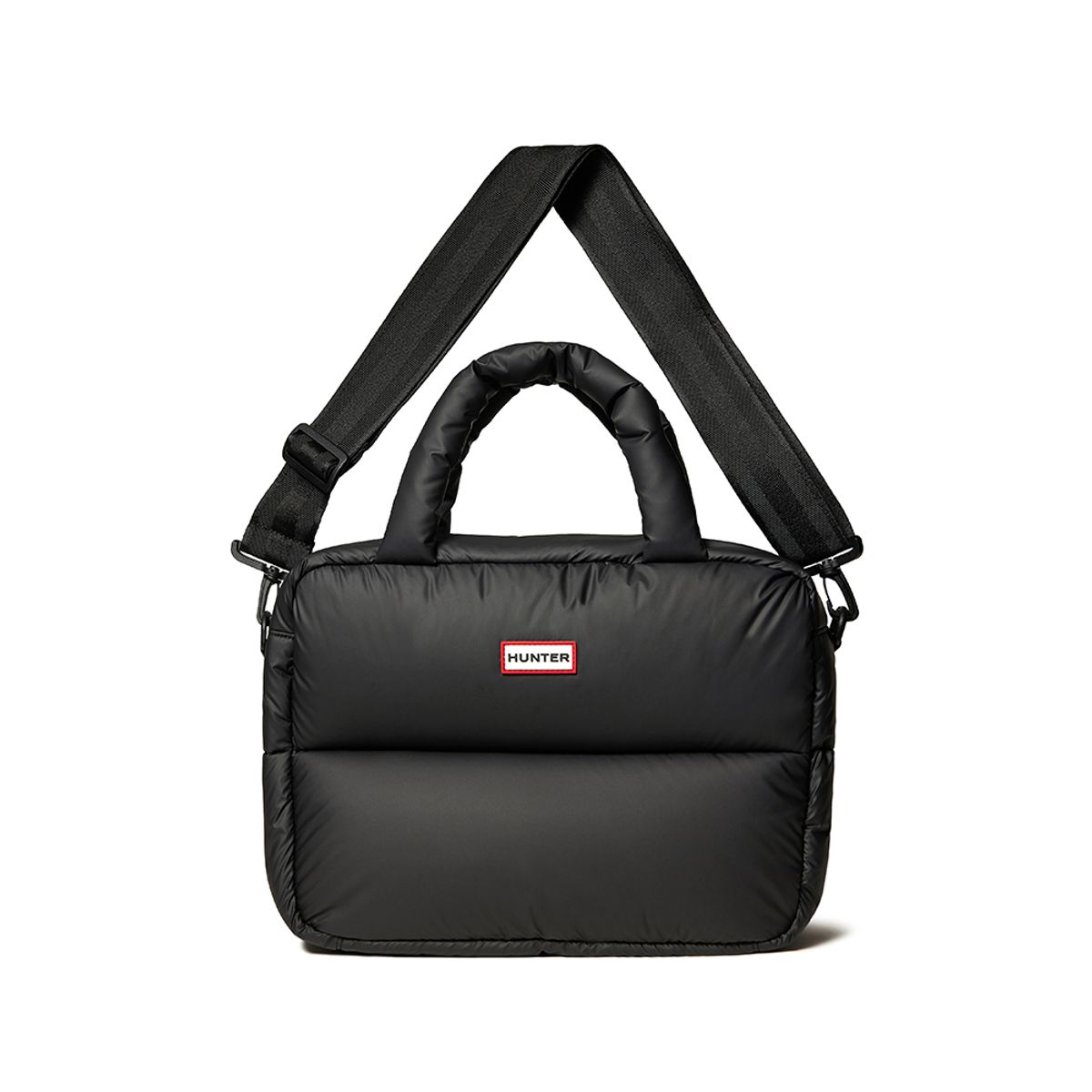 헌터(HUNTER) [UNISEX] 인트레피드 엑스트라 푸퍼 라지 보스톤백 - 블랙 UBT5512KBMBLK