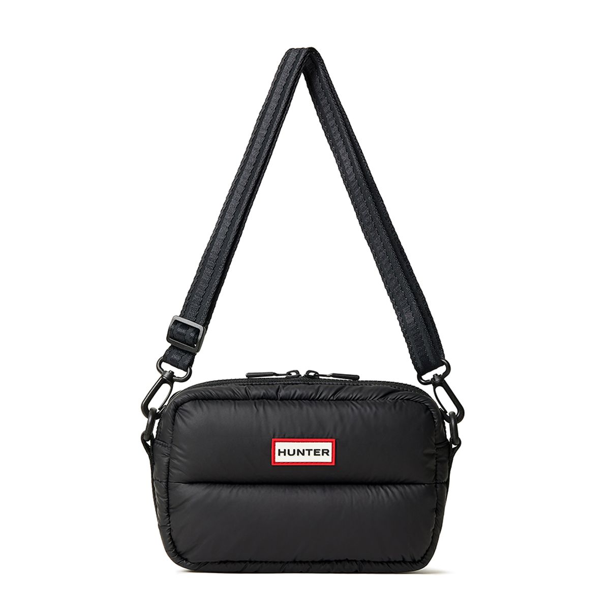 헌터(HUNTER) [UNISEX] 인트레피드 엑스트라 푸퍼 크로스바디 - 블랙 UBX5514KBMBLK