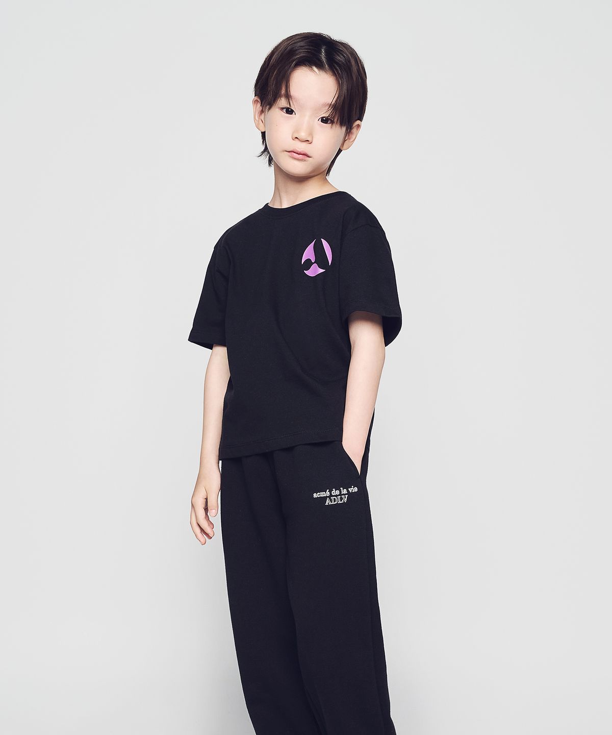 아크메드라비 키즈(acmedelaviekids) KIDS A SYMBOL CIRCLE SHORT SLEEVE T-SHIRT