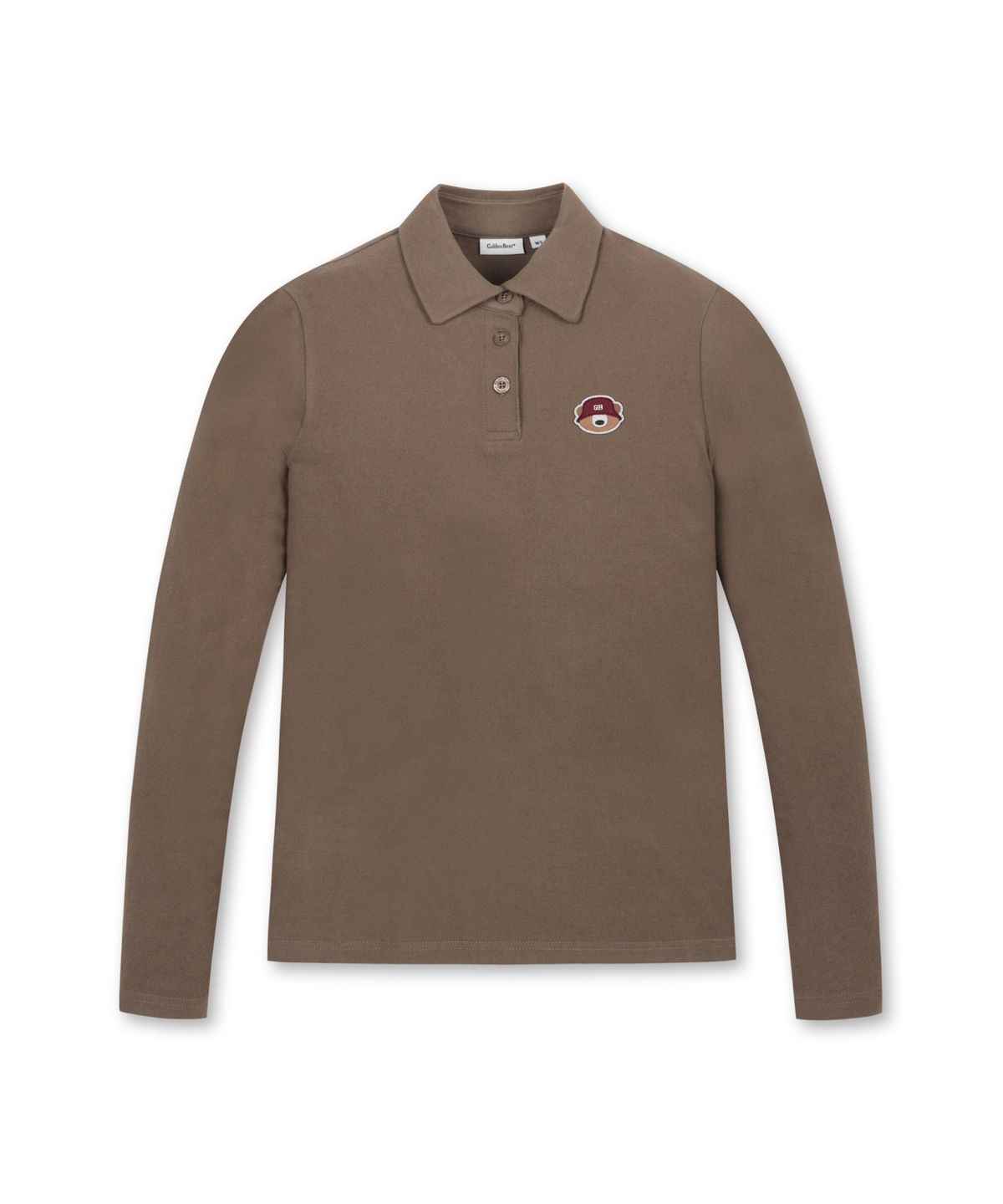 골든베어(GOLDEN BEAR) (W) A/R Soft Touch Collar T-shirt G5TAW25811BRX