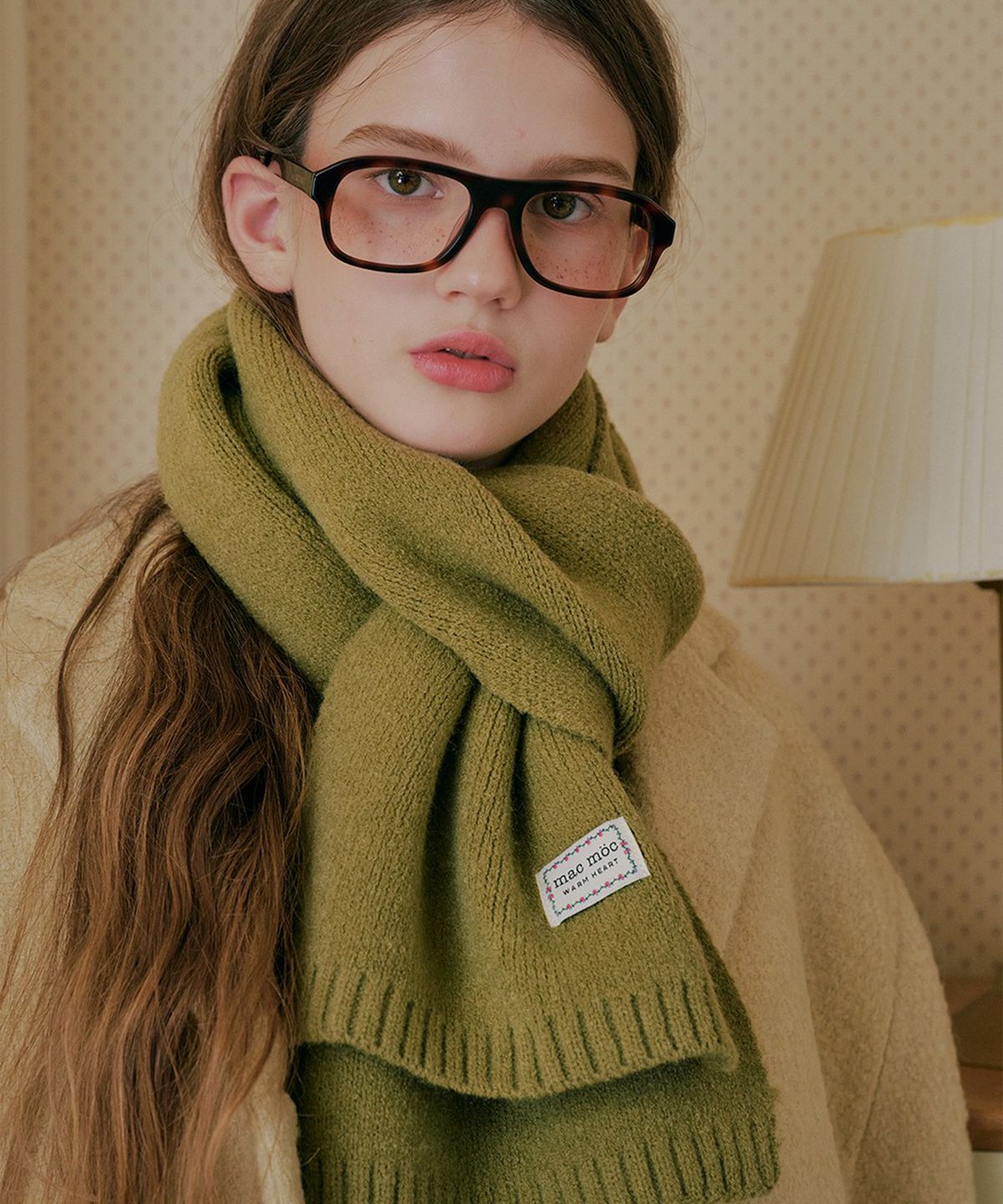 마크모크(MAC MOC) Merry muffler 메리 머플러_솔리드 소프트 니트 머플러__6color