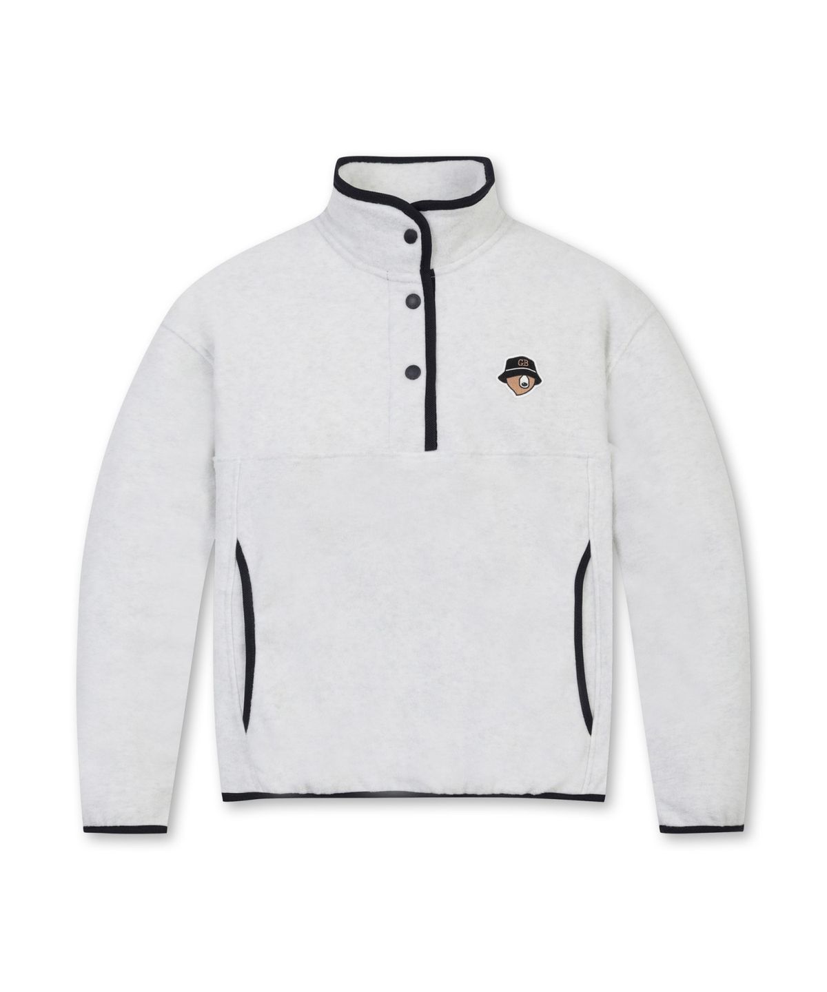골든베어(GOLDEN BEAR) (W) Micro Fleece BD Pullover G5TAW25821IVX
