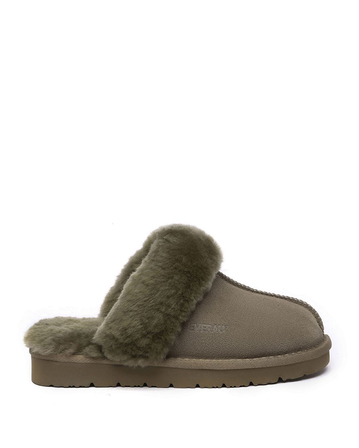 에버에이유(EVERAU) MUFFIN SLIPPER SUEDE(Caribou)