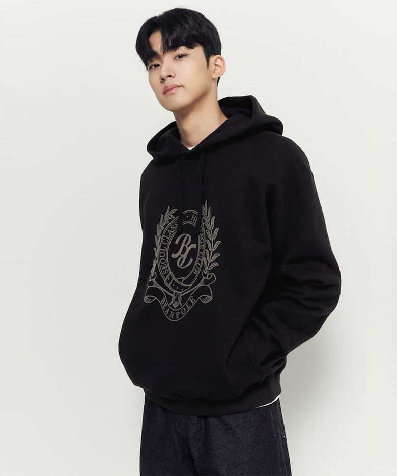 헤리티지 스웨트 후디  블랙