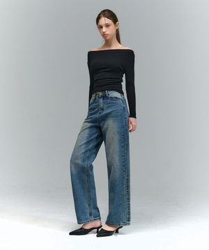 BTB : PURE WASHING JEANS [SANDY BLUE]
