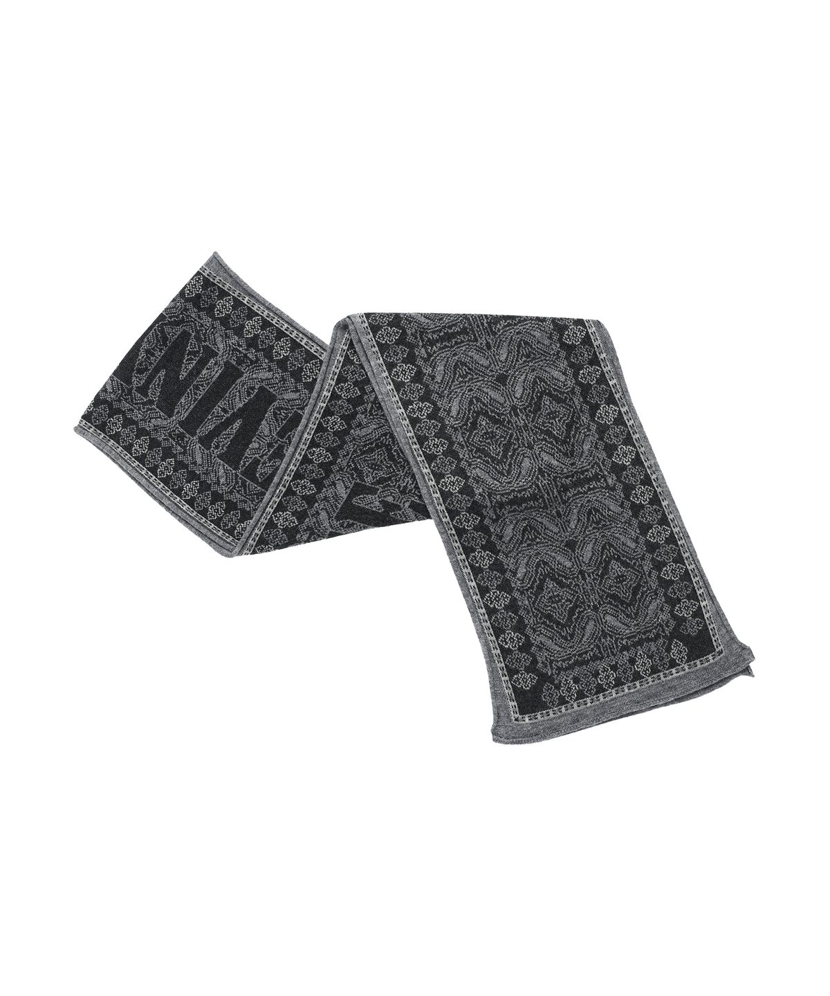 더바이닐하우스(THEVINYLHOUSE) PAISLEY MUFFLER BLACK