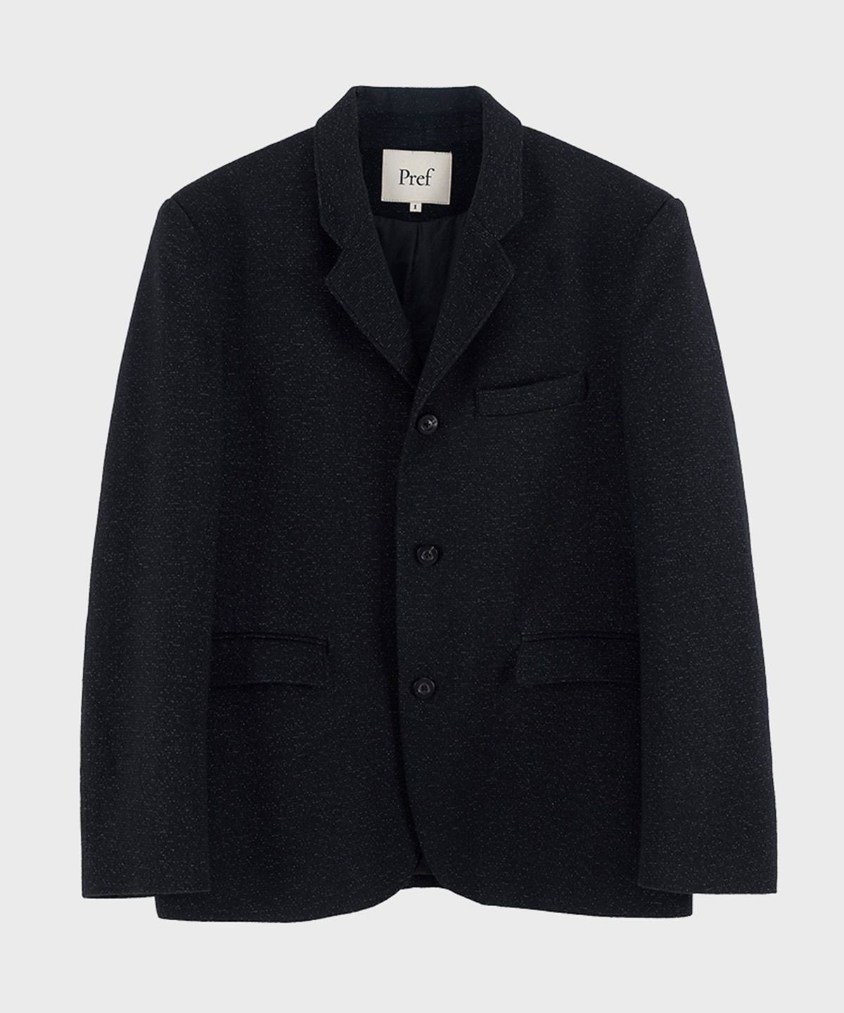 프레프(PREF) BLACK TWEED SPORTS COAT