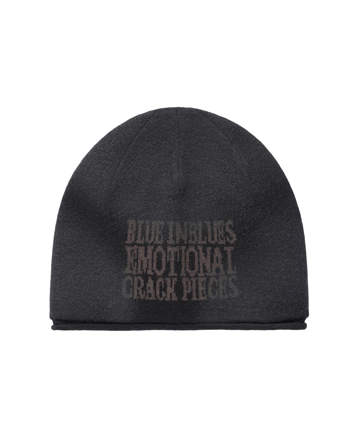 더바이닐하우스(THEVINYLHOUSE) PATTERN BEANIE BLACK