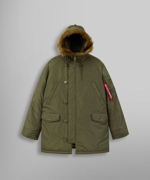 N-3B 옥스포드 파카 OG-107 그린