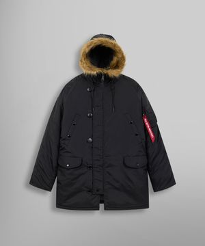 N-3B 옥스포드 파카 블랙