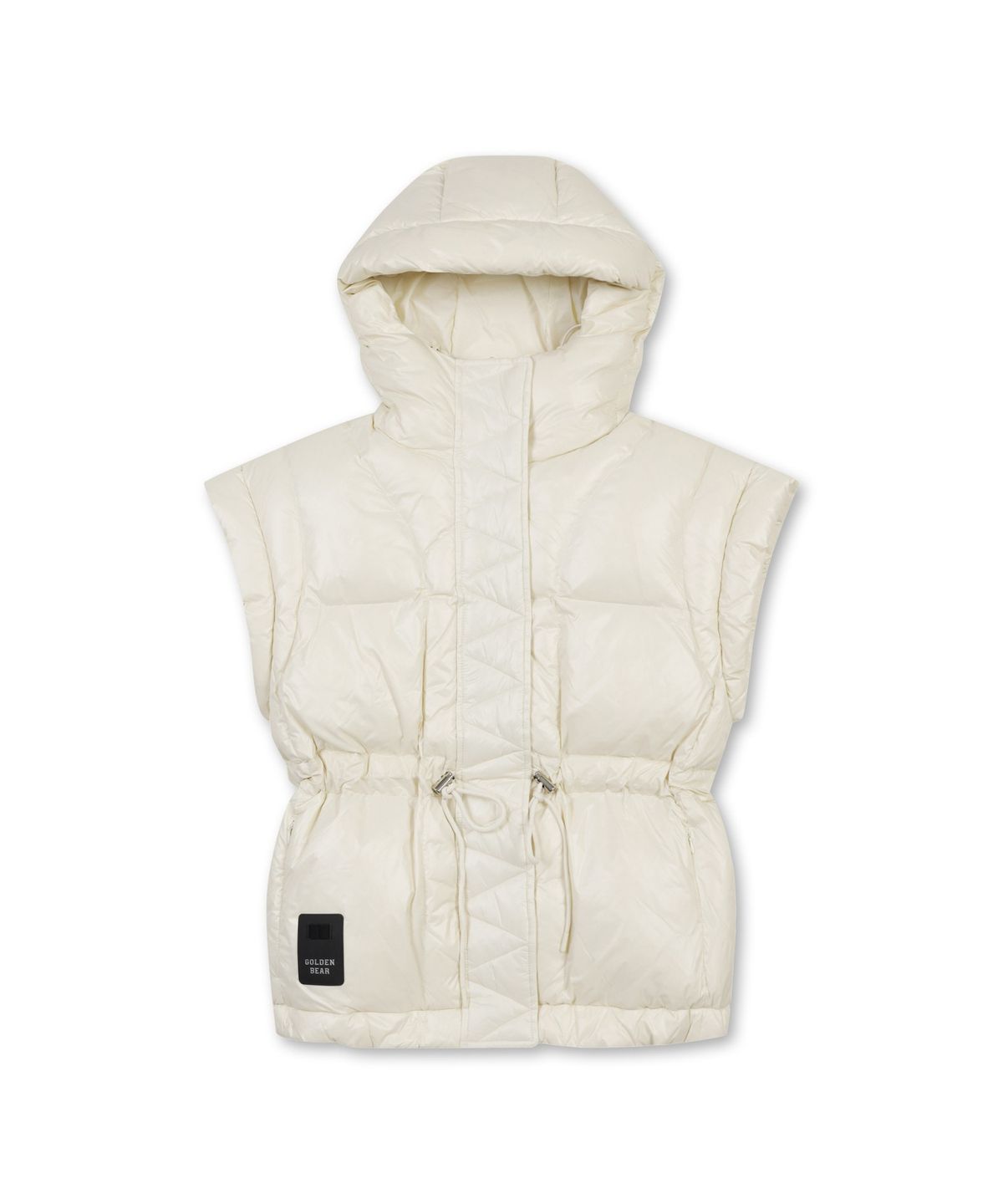 골든베어(GOLDEN BEAR) (W) Mid Length Down Vest G5VAW25801IVX