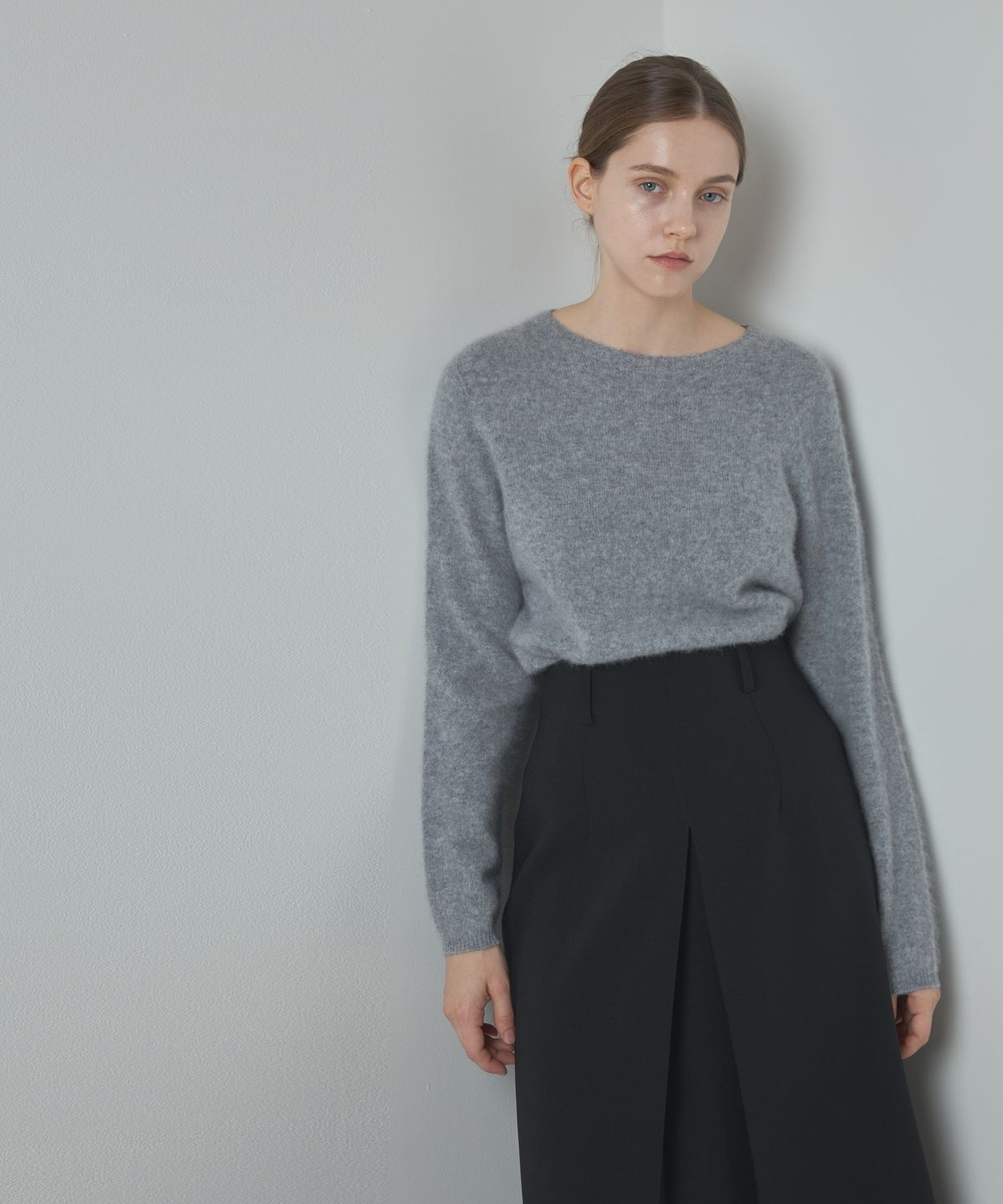 누토프(NUTOFFE) Round Knit_Gray
